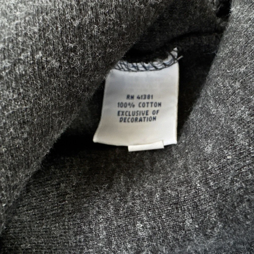 Polo Ralph Lauren Quarter Zip Pullover Men's Size XL Gray Cotton Sweater‎